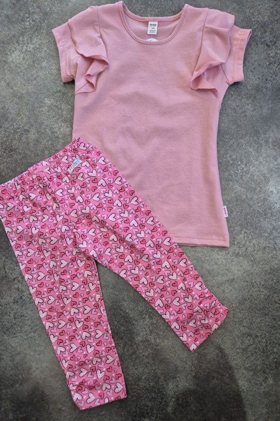 Du&ki szíves térdnadrágos szett 