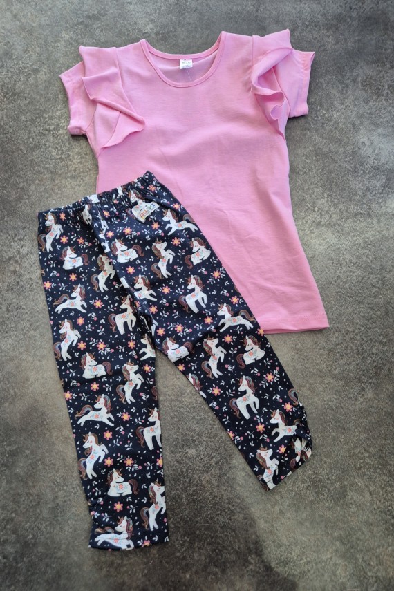 Du&ki unikornis térdnadrágos szett 