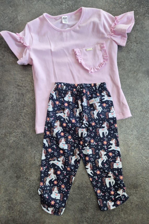 Du&ki unikornis térdnadrágos szett 