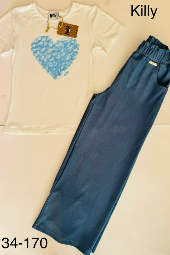 Killy design lenge farmerhatású nadrág 