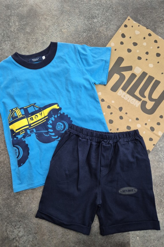 Killy design boy kék szett 