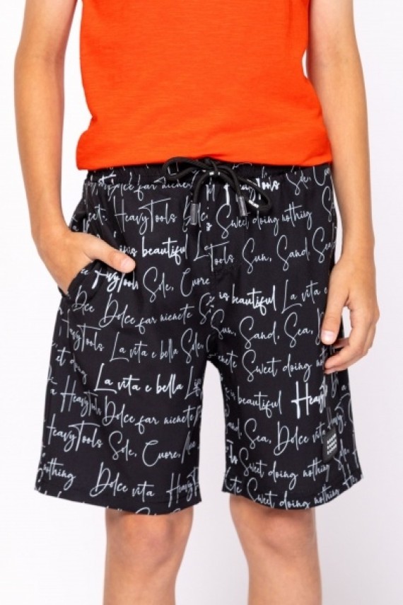 Heavytools Jonah graffiti beachshort 