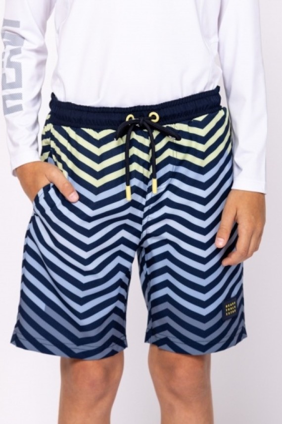 Heavytools Jonah zigzag beachshort 