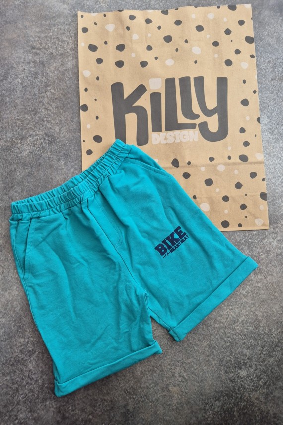 Killy design türkiz zöld bermuda 