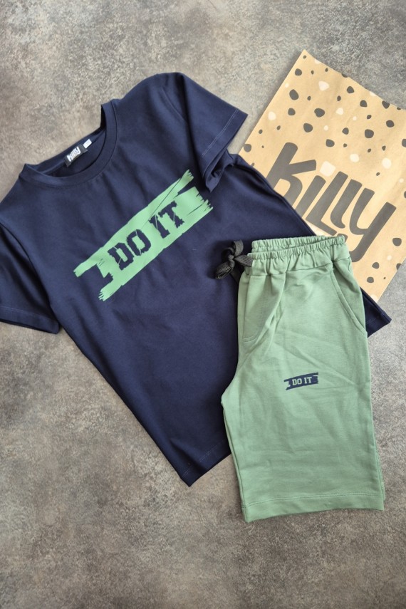 Killy design kék-zöld szett 