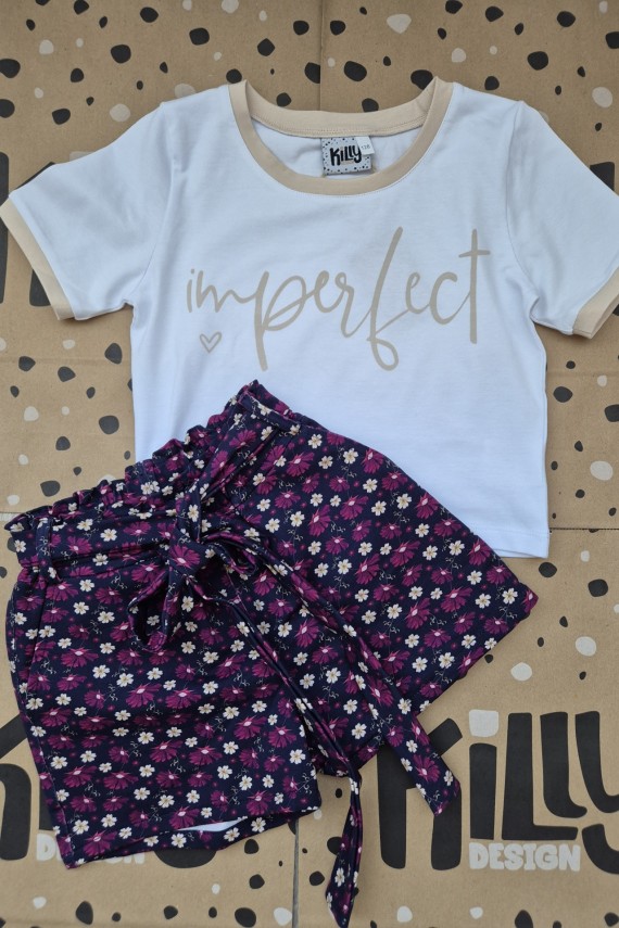 Killy design virágos shortos szett 