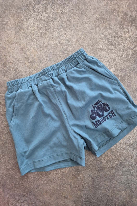 Killy design short középkék színben 