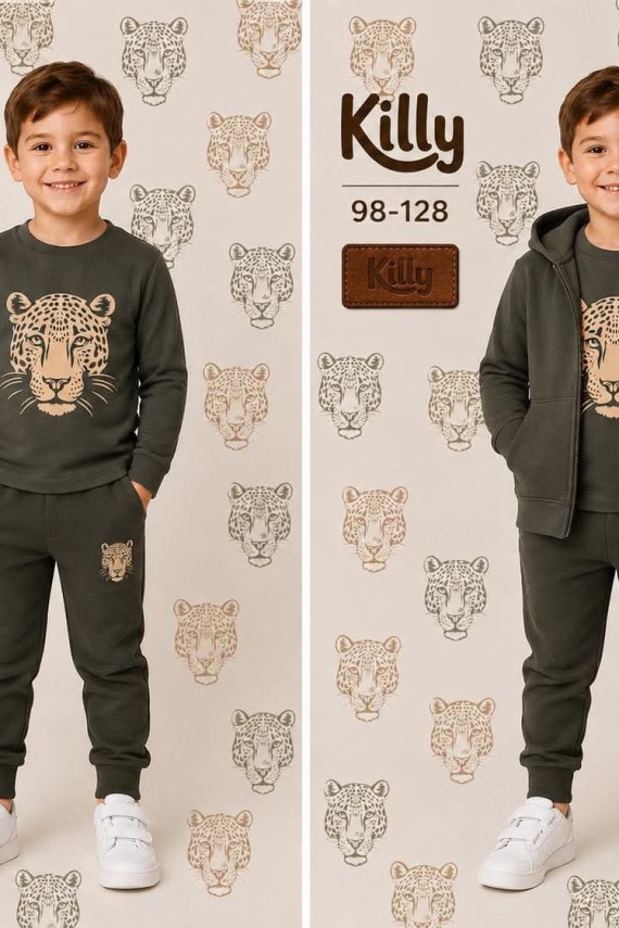 Killy design kgaki színű hosszú ujjú póló 